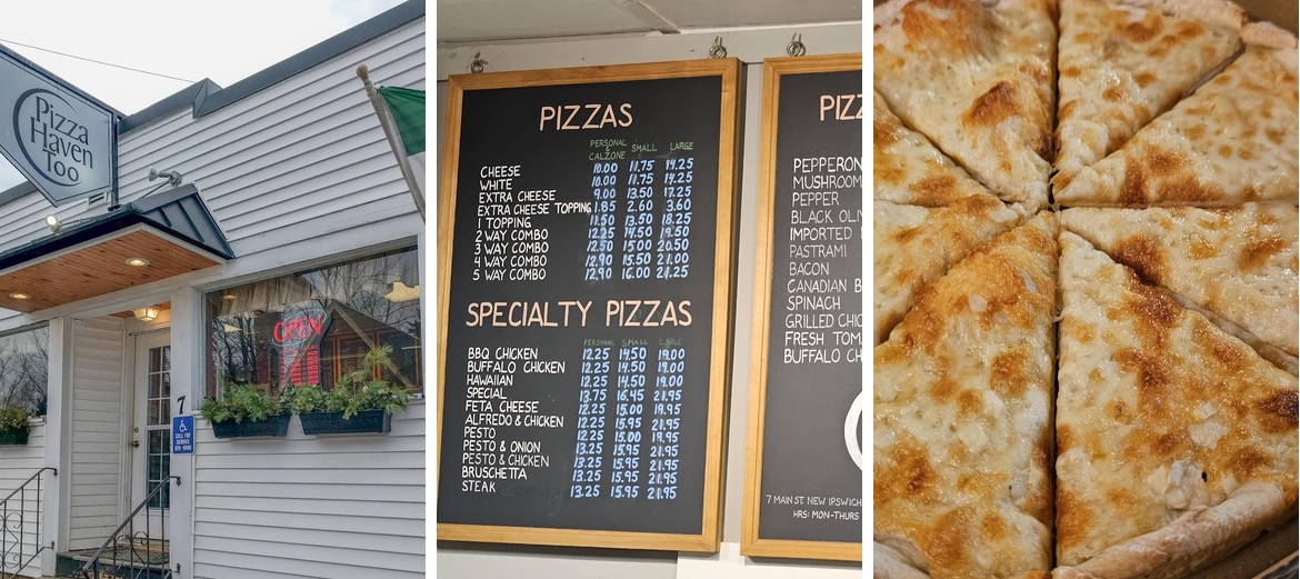 Pizza Haven Too Menu