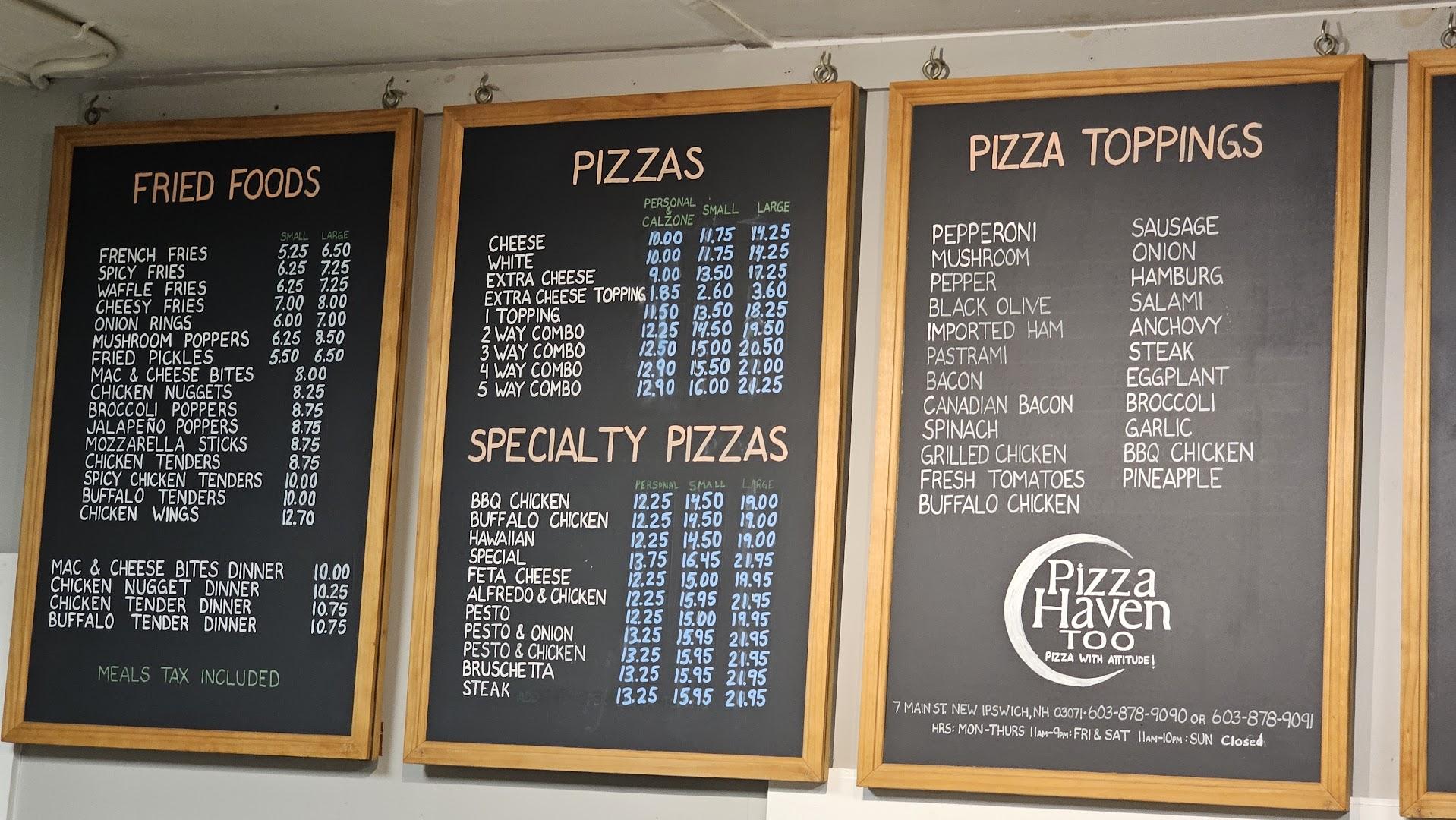 Pizza Haven Too