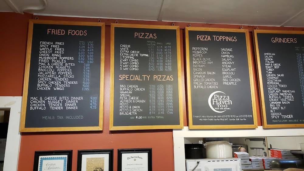 Pizza Haven Too Menu image 4